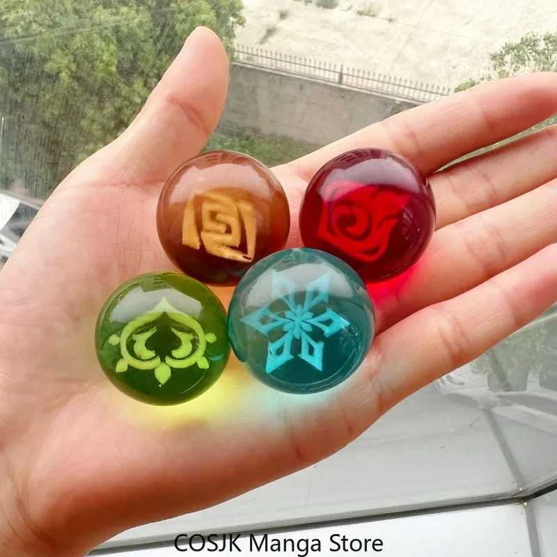 ゲーム「原神」の元素をモチーフにしたガラス球型ナイトライト。 - Lighting Decoration Ideas のレビューと価格
