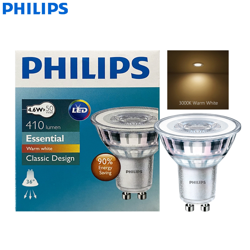 フィリップス LED GU10 PAR16 エッセンシャルラ - Philips Bulb Led Classic のレビューと価格