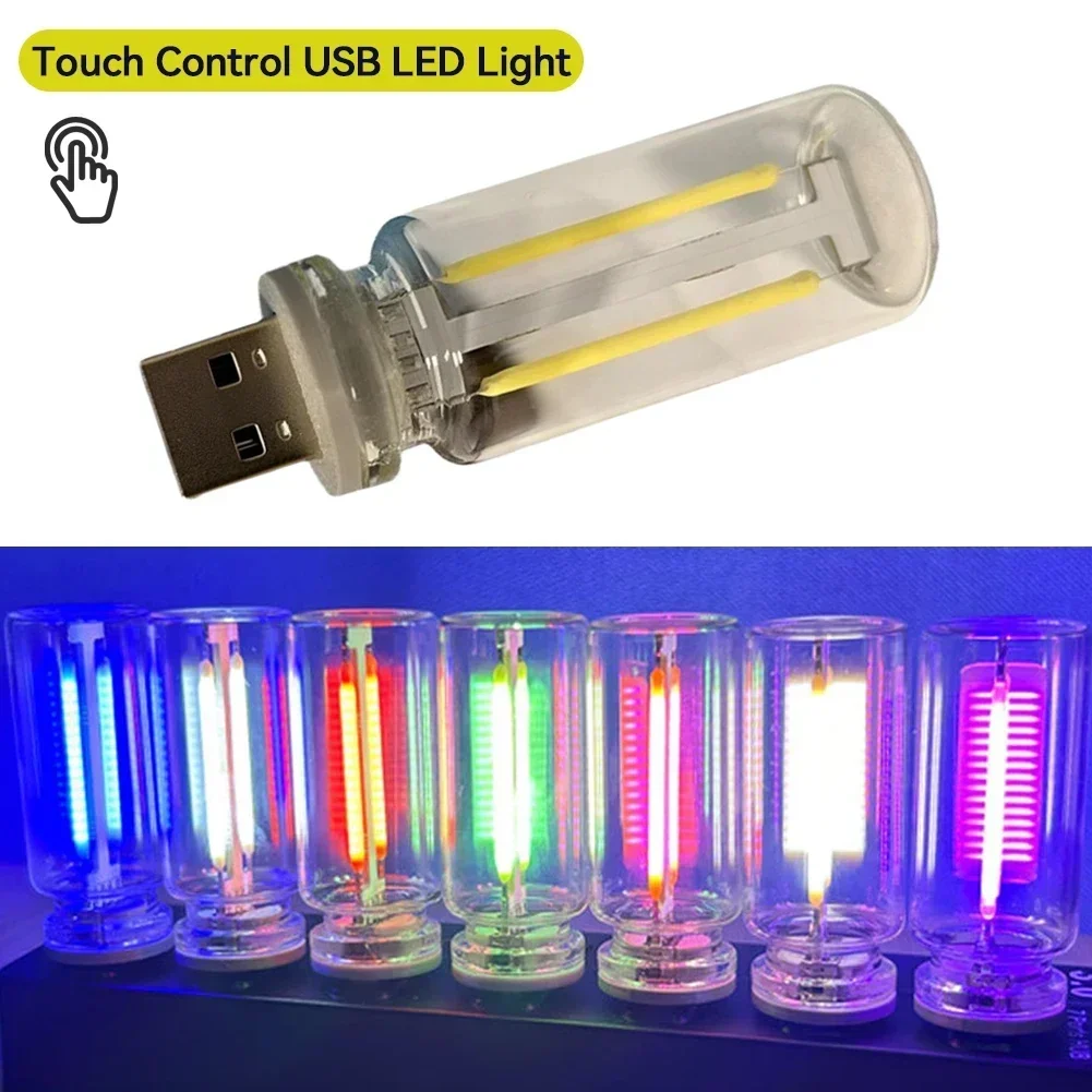 車の USB ナイトライトタッチ調光可能な LED フィラメ - Lighting Mcqueen Bedroom Decor のレビューと価格