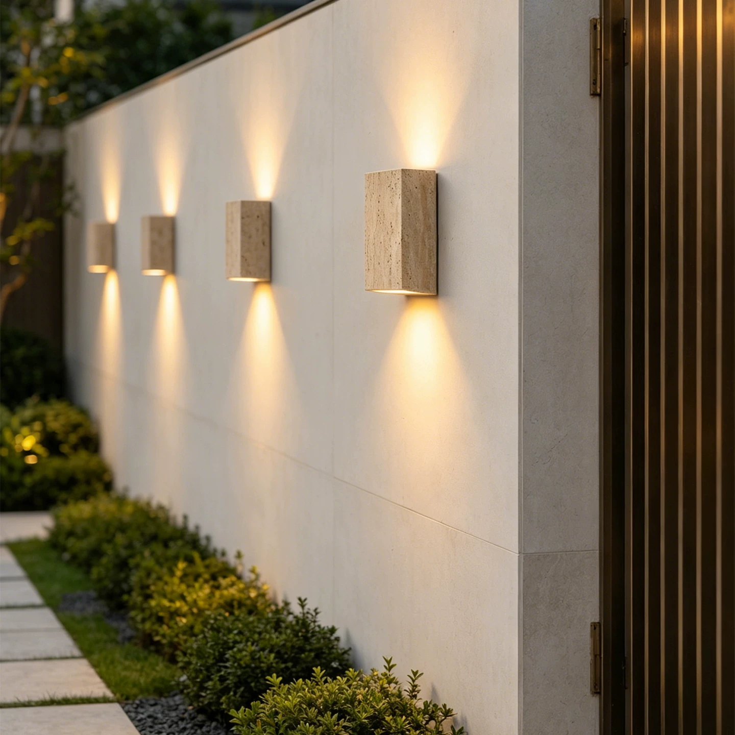 黄色の洞窟石壁ランプ 屋外用 3500K 220V リビング - Decor Lighting Cy のレビューと価格