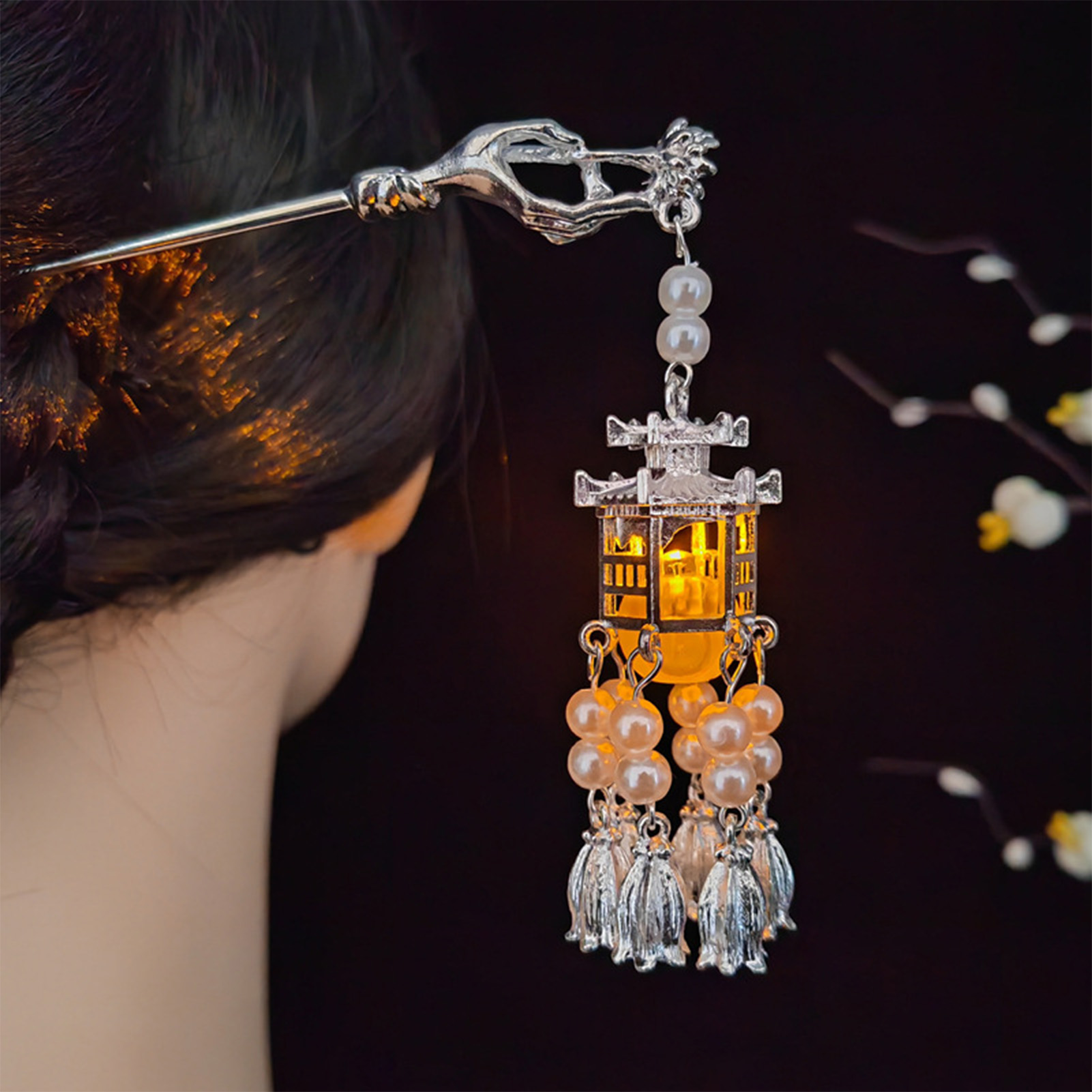 レトロ中国風のヘアスティックフォーク Led ライト女性女の - Lighting Decoration Ideas のレビューと価格